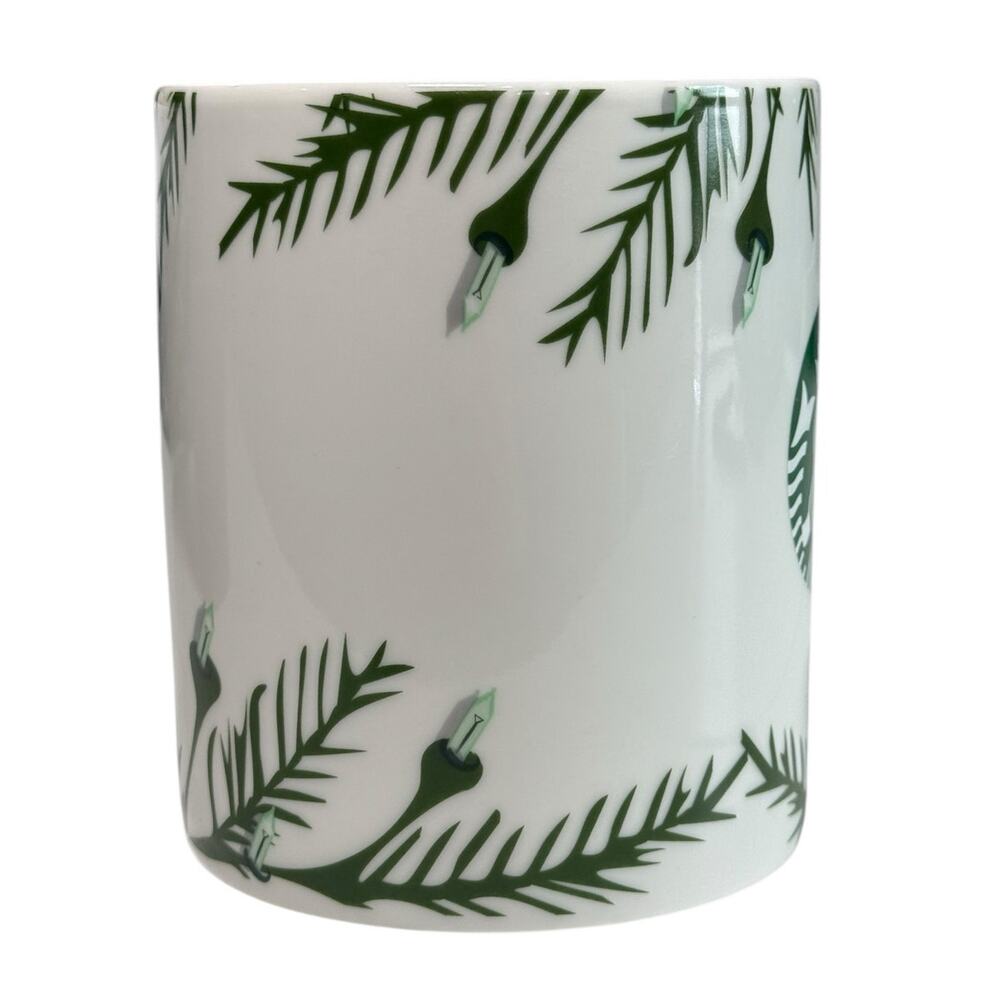 Starbucks Jumbo XL Holiday Mug 26oz 2020 Ceramic Christmas Tree Garland Lights - Picture 7 of 13